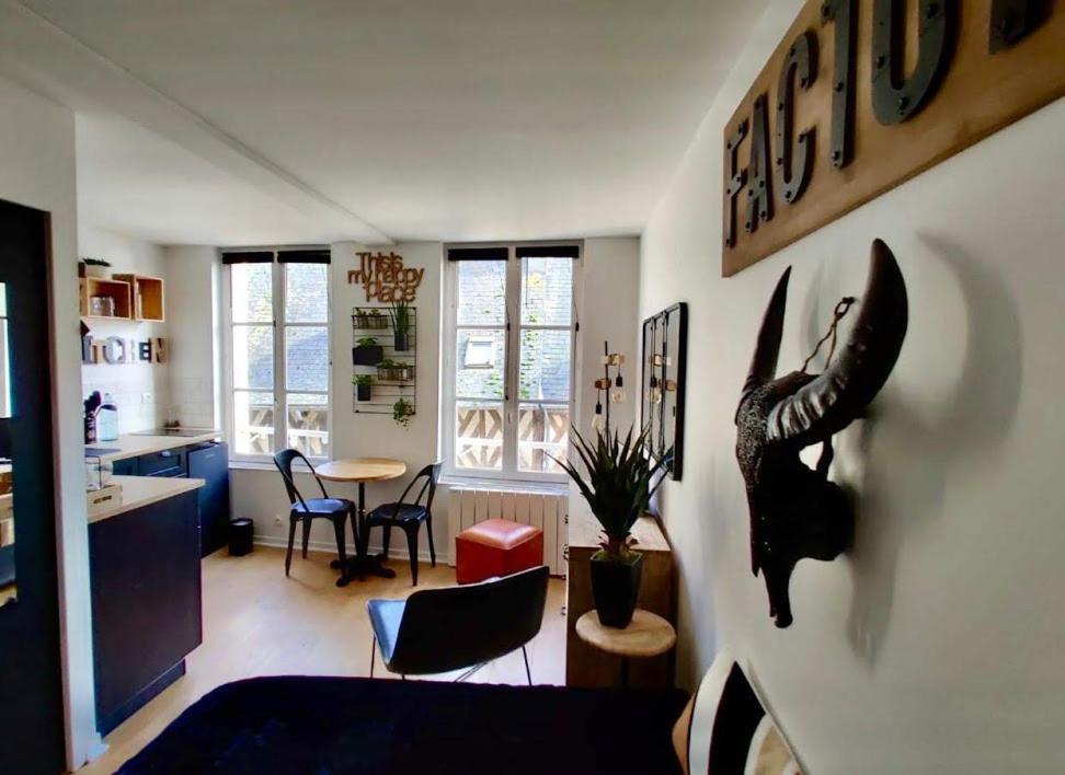 Escapade A Honfleur Apartment Bagian luar foto