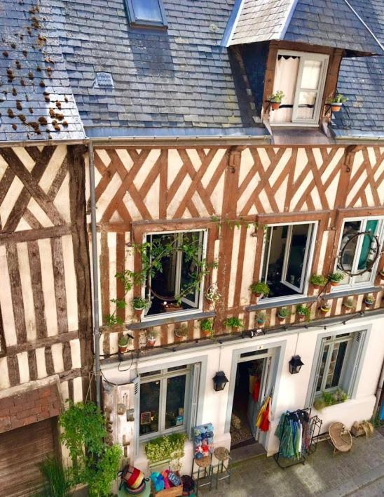 Escapade A Honfleur Apartment Bagian luar foto